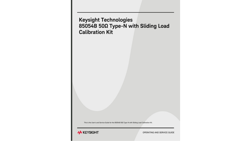 85054B 標準メカニカル校正キット、DC～18 GHz、N型、50 Ω | キーサイト